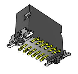 Placa de alta velocidade de SOYOUNG para embarcar o conector de flutuação dos conectores 1.27mm