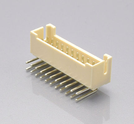 2.0mm Conectores de fio de placa de circuito Wafer Dual fileiras ângulo direito 90° Dip Tipo PHB2.0 série