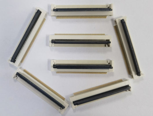 Pitch 0.5mm Fpc Connector 4 Pin To 68 Pin Ângulo direito 90° Fácil em Smt Tipo H 2.55mm